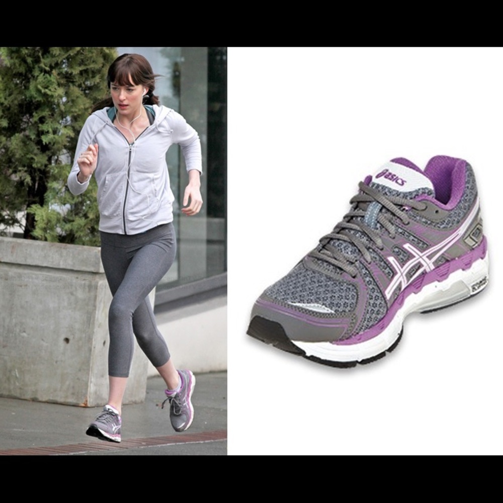 ASO Anastasia Steele Asics Gel Forte sneakers